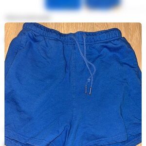 Glassons Vibrant Blue Elastic Waist Shorts